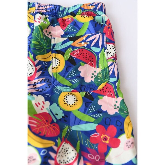 Mott50 Lot of 2 Boys Swim UPF 50 Mesh Brief Trunks SZ 10 Tropical Print - Picture 8 of 16